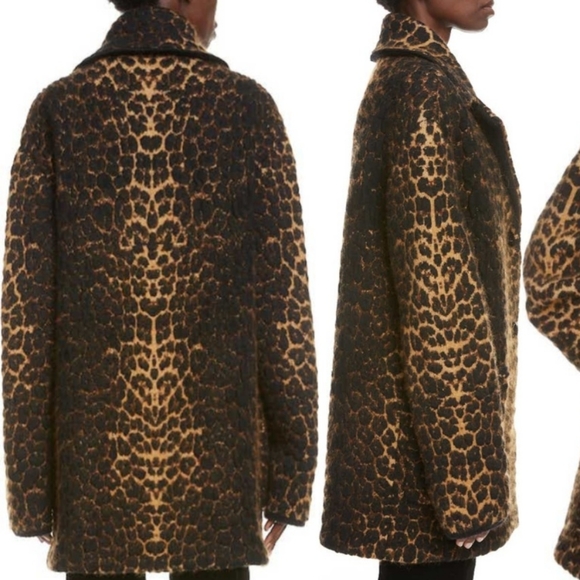 YSL leopard coat - Picture 3 of 5